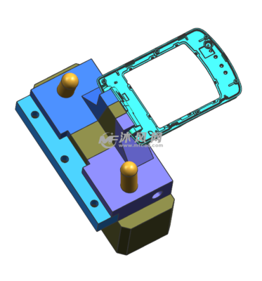 翻蓋手機面殼模具