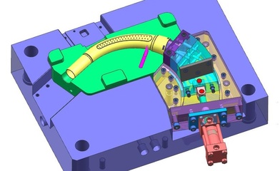 前模斜彈 哈弗模 爆炸行位結構UG運動仿真,這樣的解析別錯過